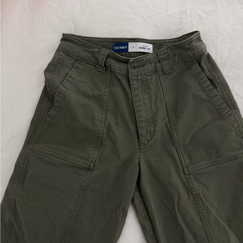 Old Navy Green Cargo Pants